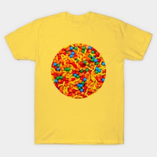 Assorted Fruit Candies Design T-Shirt